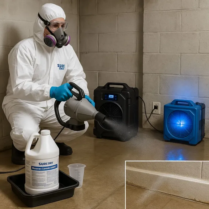 Sanitization and Odor Removal process in Greater Northdale, FL